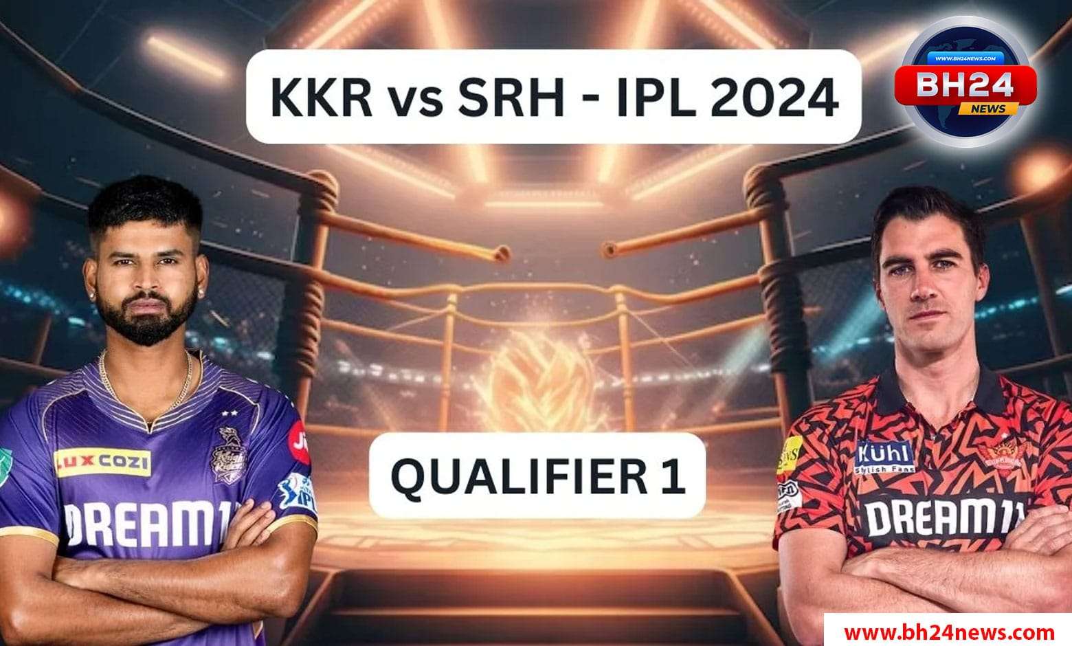 KKR vs SRH Qualifier 1