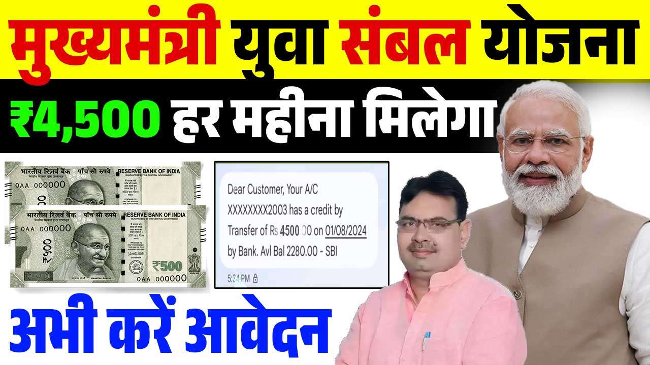 Mukhyamantri Yuva Sambal Yojana 2024