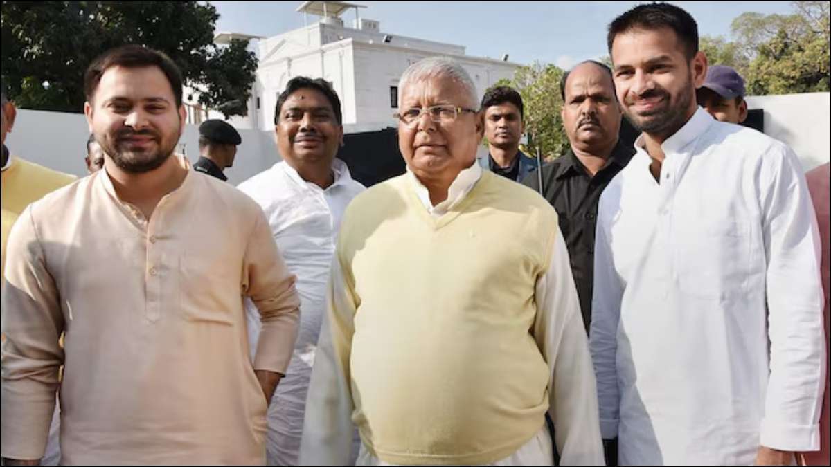 Delhi court summons Lalu Yadav & his sons Tejaswi and Tej in land for job scam case