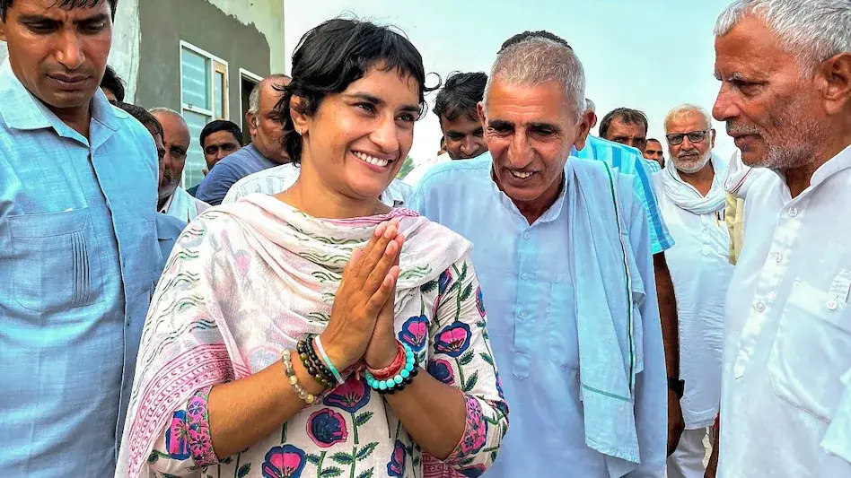 Vinesh Phogat in Julana Constituency Results