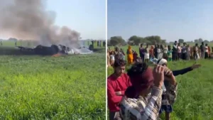 Air Force Jet Crashed in Shivpuri