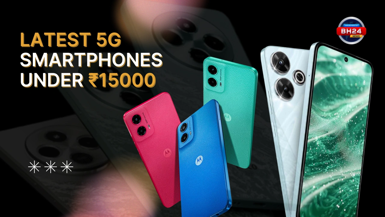 Latest 5G phones Under ₹15000