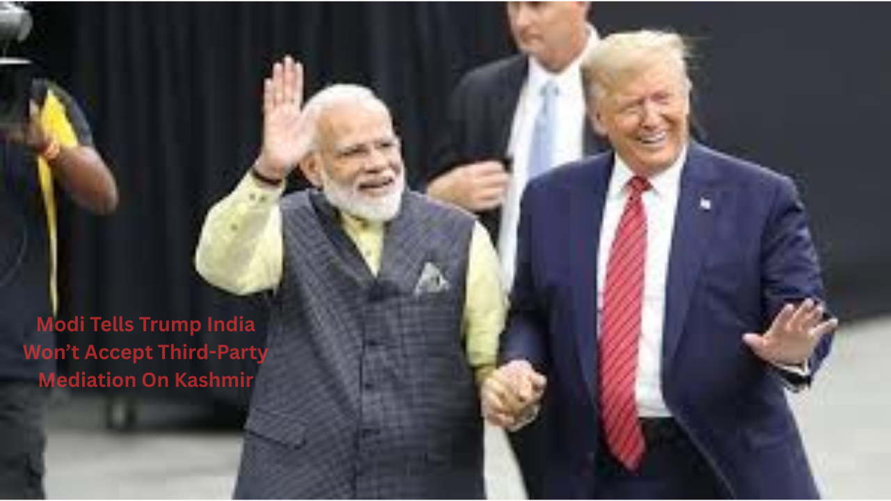 PM Modi firmly tells Trump that India will only deal with Pakistan through bilateral dialogue, rejecting third-party mediation