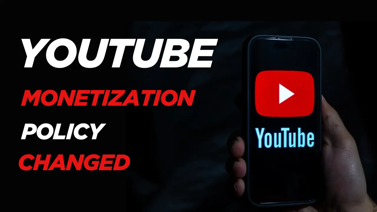 YouTube's New Monetization policy 2025